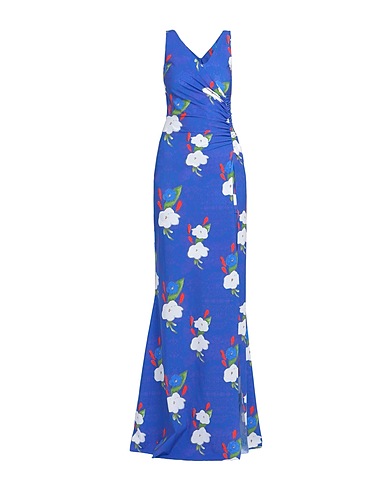 CHIARA BONI LA PETITE ROBE Long dress Bright blue 72% Polyamide, 28% Elastane