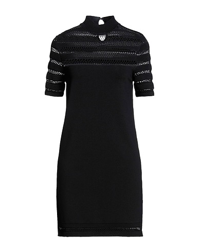 NIKKIE Vestito corto Nero 70% Viscosa, 30% Poliammide