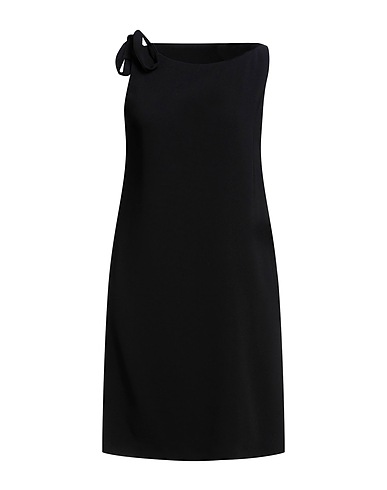 ASPESI Vestito midi Nero 70% Triacetato, 30% Poliestere