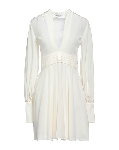 ØUD. Paris Short dress Ivory 100% Silk