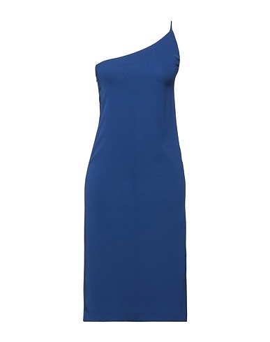 SEMICOUTURE Midi dress Navy blue 59% Triacetate, 41% Polyester