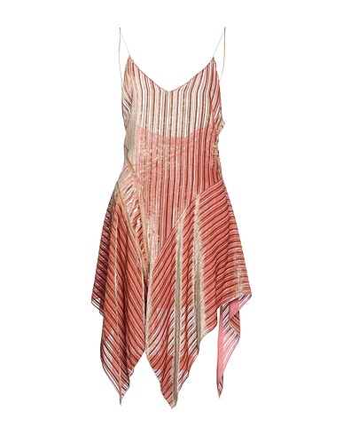 DSQUARED2 Midi dress Antique rose 70% Viscose, 30% Silk, Cotton