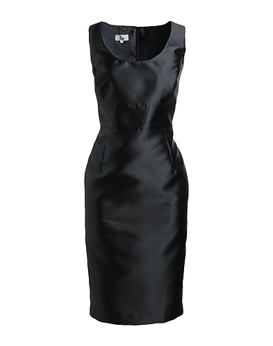 B MOOD Vestito midi Nero 100% Altre Fibre