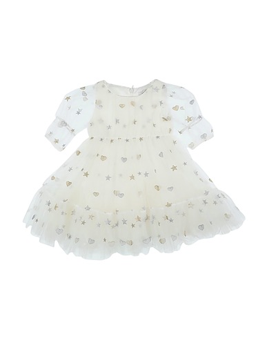 MONNALISA Vestido para bebé  Ivory 100% Polyamide