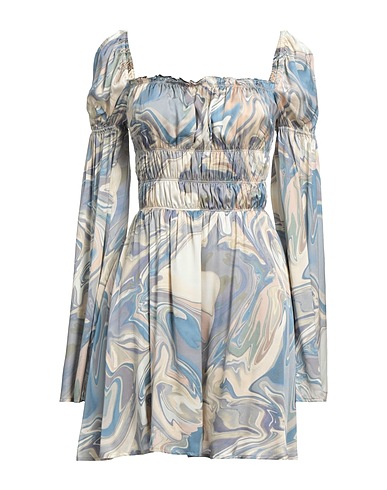 LA SEMAINE Paris Short dress Beige 100% Viscose