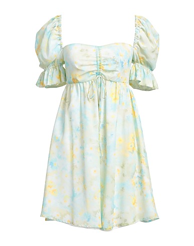 LA SEMAINE Paris Short dress Sky blue 100% Polyester