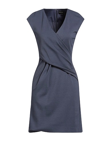 EMPORIO ARMANI Short dress Purple 77% Viscose, 17% Polyamide, 6% Elastane