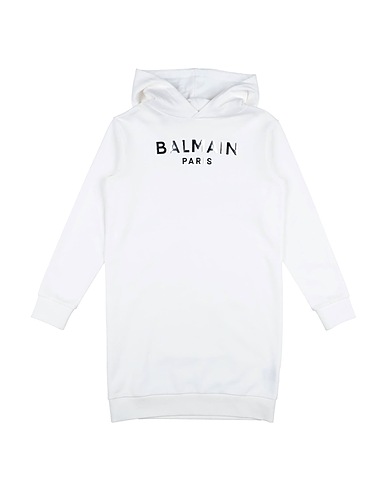 BALMAIN Dress White 100% Cotton
