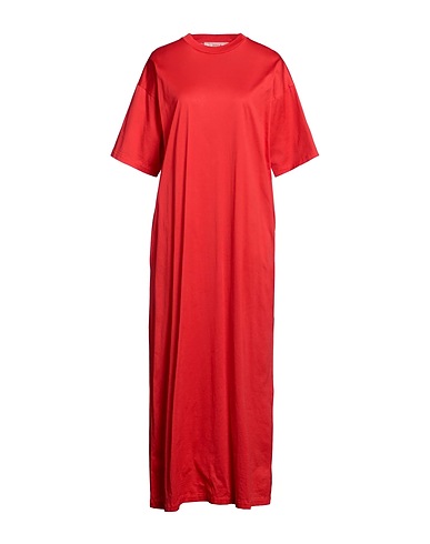 JUCCA Long dress Red 100% Cotton