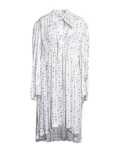 BALENCIAGA Midi dress White 100% Polyester
