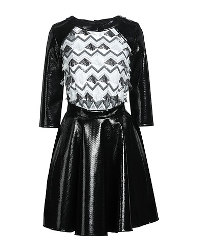 FELEPPA Midi dress Black 90% PES - Polyethersulfone, 10% Polyurethane