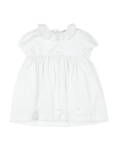 LE BEBÉ Baby dress White 94% Cotton, 6% Elastane, Polyamide
