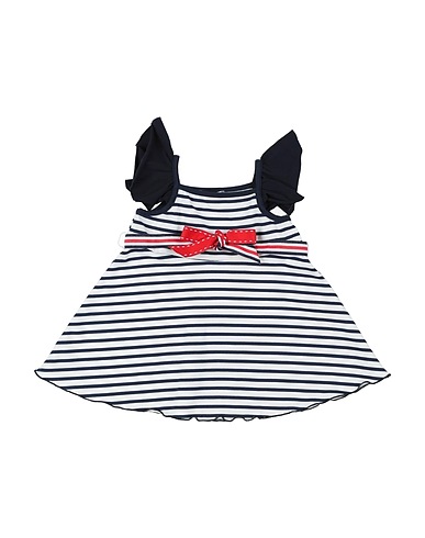 Q COME QUORE Vestito Baby  Bianco 95% Cotone, 5% Fibre elastiche