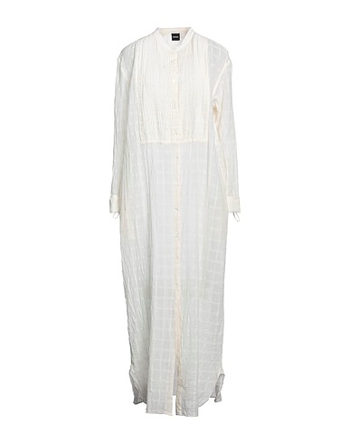 ASPESI Long dress Beige 100% Cotton