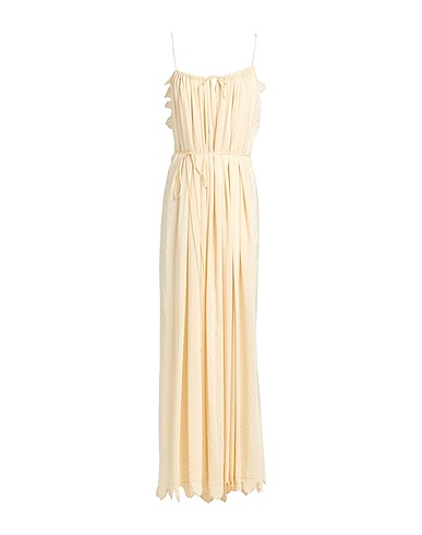STELLA McCARTNEY Long dress Cream 60% Viscose, 40% Silk