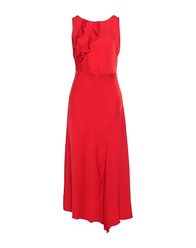 PATRIZIA PEPE Elegant dress Red 73% Polyamide, 27% Elastane