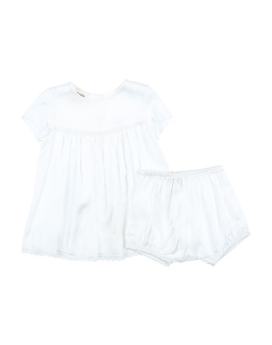 CAFFÉ D'ORZO Vestito Baby  Bianco 60% Viloft®, 40% Rayon