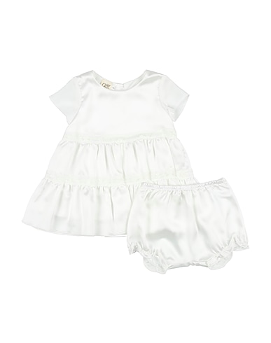 CAFFÉ D'ORZO Vestido para bebé  White 100% Polyester