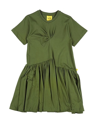 M'A KIDS Dress Military green 100% Organic cotton