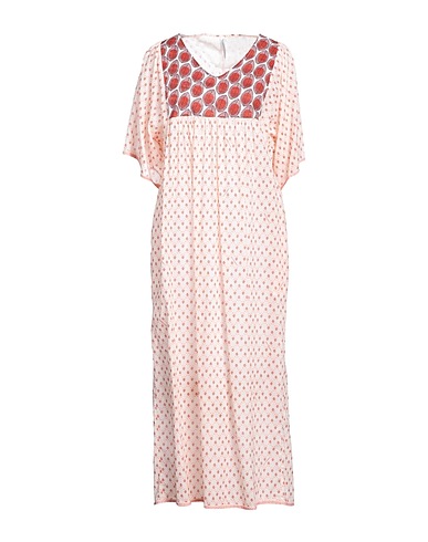 LFDL LA FABBRICA DEL LINO Long dress Blush 100% Cotton