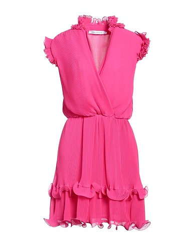SIMONA CORSELLINI Short dress Fuchsia 100% Polyester
