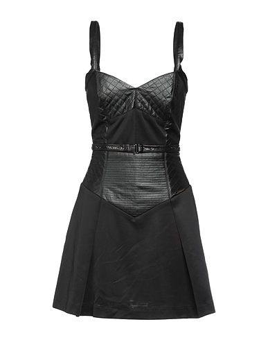 KORALLINE Short dress Black 90% Polyester, 10% Elastane