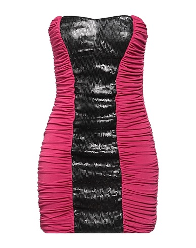 KORALLINE Short dress Garnet 50% Nylon, 33% Polyester, 8% Viscose, 7% Other Fibres, 2% Elastane