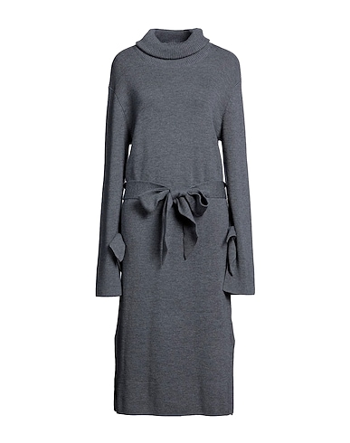 SLY010 Midi dress Grey 100% Wool