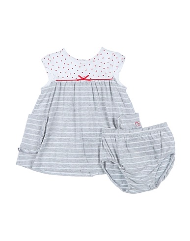 TUTTO PICCOLO Vestido para bebé  Grey 100% Cotton