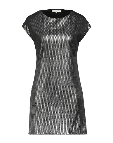 KORALLINE Short dress Black 95% Polyester, 5% Elastane
