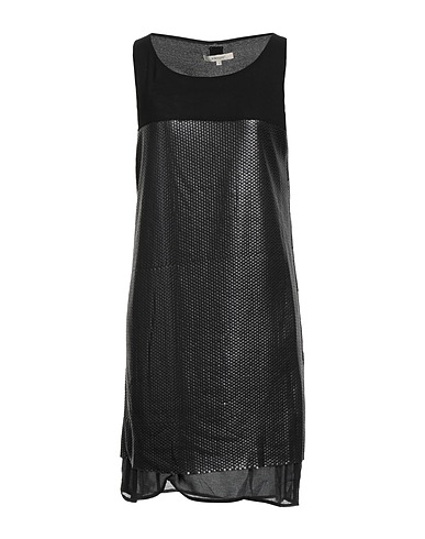 KORALLINE Short dress Black 70% Rayon, 20% Polyester, 10% Elastane