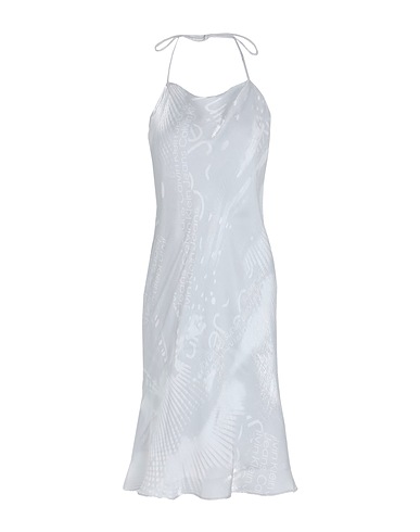 CALVIN KLEIN JEANS Kurzes Kleid Hellgrau 78% Viskose, 22% Polyester