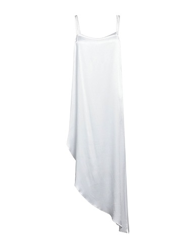 ANTONELLI Long dress White 55% Acetate, 45% Silk