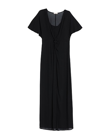 FILBEC Long dress Black 100% Viscose