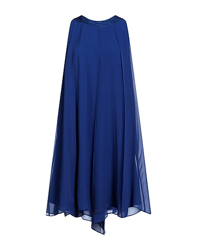 ANTONELLI Short dress Blue 100% Silk