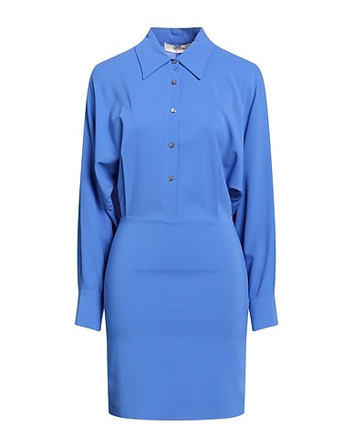 JUCCA Office dress Slate blue 95% Viscose, 5% Elastane