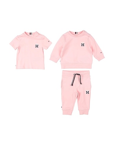 TOMMY HILFIGER Completo Baby  Rosa 95% Cotone, 5% Elastan