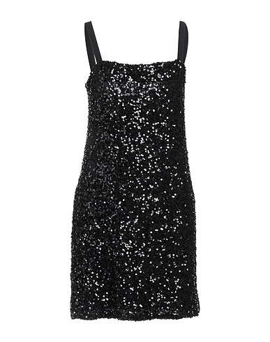 DIANE KRÜGER Vestito corto Nero 97% Poliestere, 3% Elastan