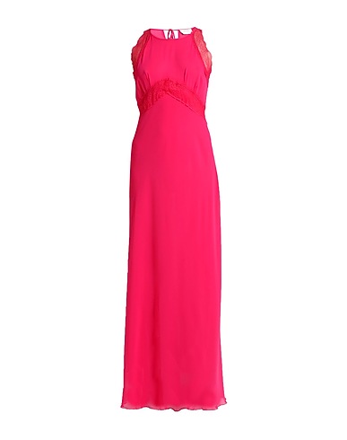 ANNA MOLINARI Vestito lungo Fucsia 100% Poliestere, Poliammide