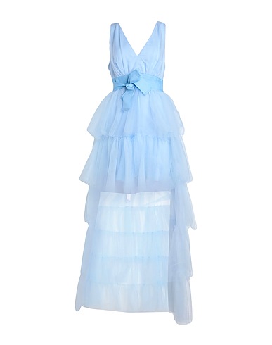 BLUGIRL Vestito corto Celeste 100% Poliammide