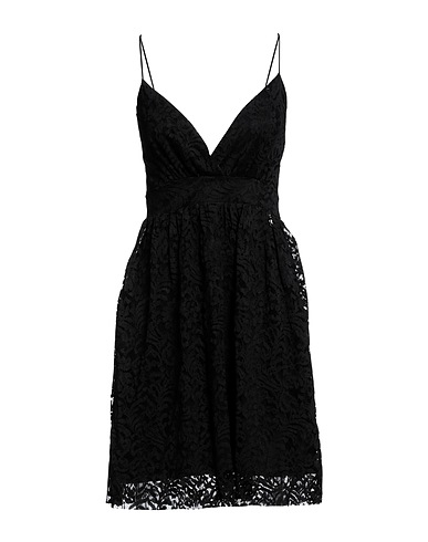 GAëLLE Paris Short dress Black 80% Viscose, 20% Polyamide