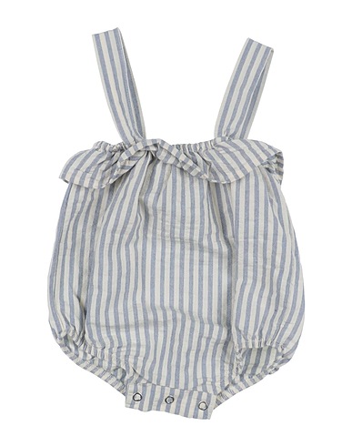 OLIVE by SISCO Baby bodysuit Azure 100% Linen