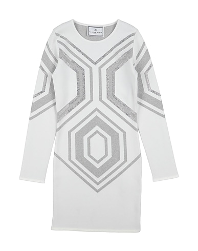 PHILIPP PLEIN Dress White 75% Wool, 25% Polyester