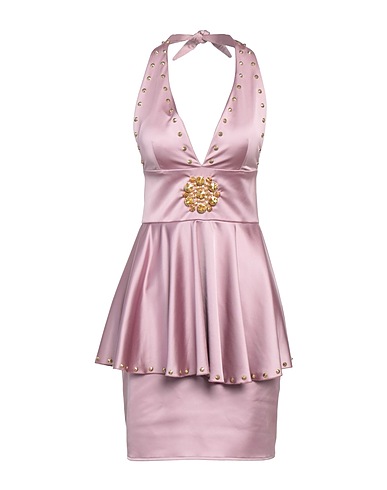 FRANCESCA CONOCI Vestito corto Rosa antico 100% Poliestere