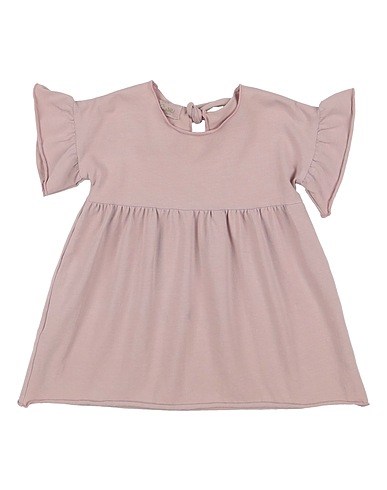 OLIVE by SISCO Vestito Baby  Nocciola 90% Cotone, 10% Elastan