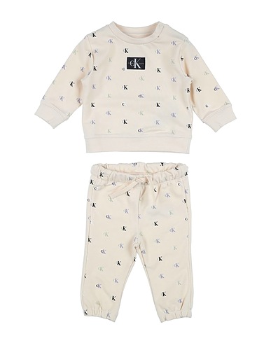 CALVIN KLEIN JEANS Baby co-ord  Beige 95% Cotton, 5% Elastane