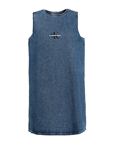 CALVIN KLEIN JEANS Denim dress Blue Cotton