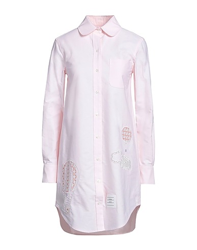 THOM BROWNE Shirt dress Light pink 100% Cotton
