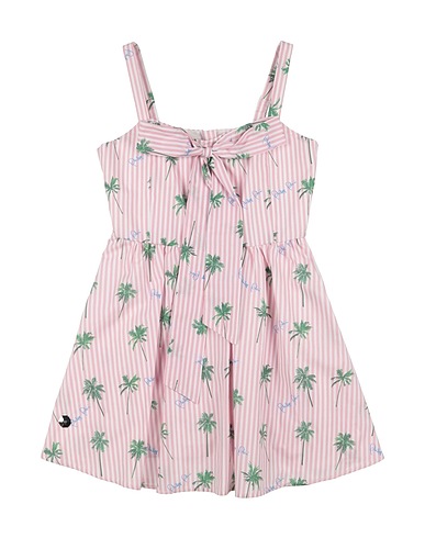 PHILIPP PLEIN Dress Pink 65% Polyester, 35% Cotton