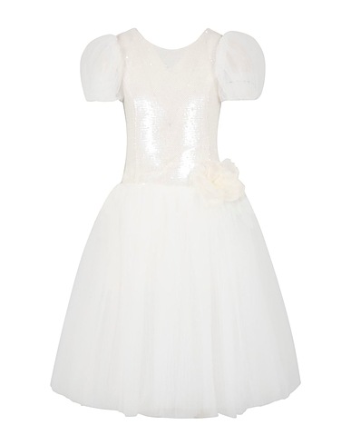 MONNALISA Vestito Vestiti eleganti Bianco Poliestere